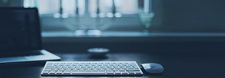 iOS app development workspace